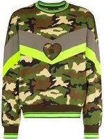 Dolce & Gabbana sweat à imprimé camouflage - Vert - thumbnail