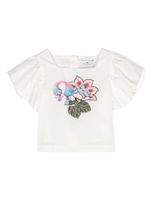 ETRO KIDS t-shirt à motif Trolls - Blanc - thumbnail