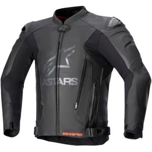 ALPINESTARS GP Plus V4 Jacket, Leren motorjas, Zwart-Zwart