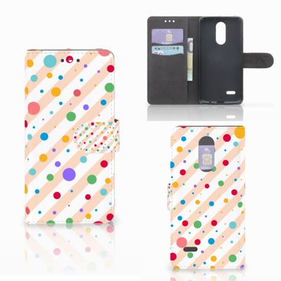 LG K4 (2017) Telefoon Hoesje Dots LG K4 (2017) Telefoon Hoesje Dots