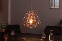 Hanglamp Cage S Rose Goud 36cm - 39318 Hanglamp Cage S Rose Goud 36cm - 39318
