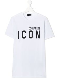 DSQUARED2 KIDS t-shirt à logo imprimé - Blanc