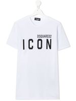 DSQUARED2 KIDS t-shirt à logo imprimé - Blanc - thumbnail