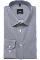 Venti Modern Fit Overhemd blauw, Gestreept