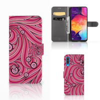 Samsung Galaxy A50 Hoesje Swirl Pink - thumbnail