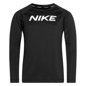 Nike Pro Trainingsshirt Dri-FIT - Zwart/Wit Kids