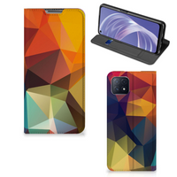 OPPO A73 5G Stand Case Polygon Color - thumbnail