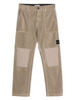 Stone Island Junior pantalon 30303 en velours côtelé - Gris - thumbnail