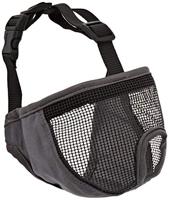 Trixie 17626 Muilkorf voor rassen met korte neus, polyester, S, grijs