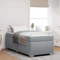 vidaXL Bedframe Anders Lichtgrijs 100 x 200 cm Stof