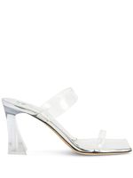 Giuseppe Zanotti mules Flaminia Plexi - Argent