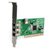 StarTech.com 4-poort PCI 1394a FireWire Adapter Kaart 3 Extern 1 Intern - thumbnail