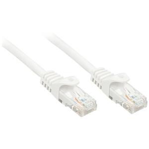 LINDY 48204 RJ45 Netwerkkabel, patchkabel CAT 6 U/UTP 3.00 m Wit 1 stuk(s)