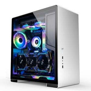 Jonsbo U5S Silver    Midi-tower PC-behuizing, Gaming-behuizing Zilver