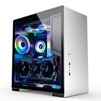 Jonsbo U5S Silver    Midi-tower PC-behuizing, Gaming-behuizing Zilver - thumbnail