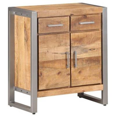 vidaXL Dressoir 60x35x72 cm ruw mangohout vidaXL Dressoir 60x35x72 cm ruw mangohout