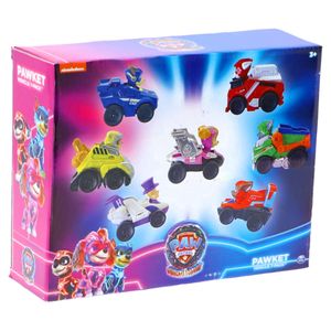 Paw Patrol Mighty Movie Squad Racers 7 Pack