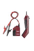 Testboy 26 lijnzoekerset, kabelzoeker, lijnzoeker (kabelzoeker voor niet-actieve lijnen, met praktisch LED-display, instelbaar zend- en ontvangstniveau), rood/zwart