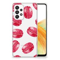 Samsung Galaxy A33 5G Siliconen Case Pink Macarons