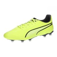 PUMA Unisex King Match Fg/Ag voetbalschoen, Electric Lime PUMA Zwart, 43 EU