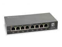 LevelOne Switch 8x GE GEP-0823 120W 8Xpoe+