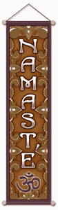 Namaste Banner (15 x 60 cm)