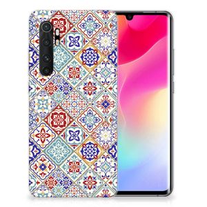 Xiaomi Mi Note 10 Lite TPU Siliconen Hoesje Tiles Color