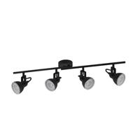 Searchlight 4-lichts plafondlamp Focus 1544BK