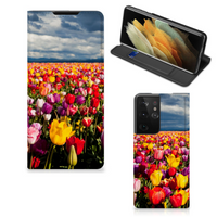 Samsung Galaxy S21 Ultra Smart Cover Tulpen - thumbnail