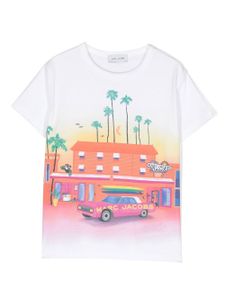 Marc Jacobs Kids t-shirt imprimé à col rond - Blanc