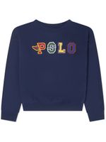 Ralph Lauren Kids sweat à logo appliqué - Bleu - thumbnail