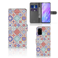 Samsung Galaxy S20 Plus Bookcase Tiles Color