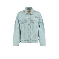 America Today Junior spijkerjas Hedy lichtblauw