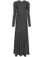 MRZ Flared lurex jurk - Grijs