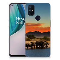 OnePlus Nord N10 5G TPU Hoesje Olifanten - thumbnail