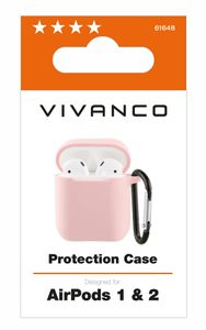 Vivanco AIRPODCASEVVP Koptelefoon tas Pink