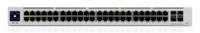 Ubiquiti Networks UniFi Pro 48-Port PoE Managed L2/L3 Gigabit Ethernet (10/100/1000) Zilver 1U Power over Ethernet (PoE)