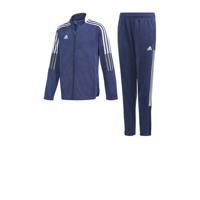 adidas Performance Tiro trainingspak blauw