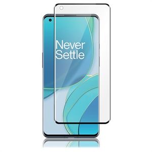 Panzer Curved OnePlus 9 Pro Screenprotector van gehard glas - 9H - Zwart