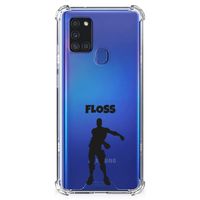 Samsung Galaxy A21s Stevig Bumper Hoesje Floss