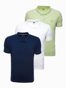 Poloshirt heren - Z28 - V6 - 3-pak