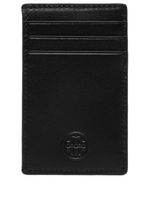 Tory Burch porte-cartes Fleming en cuir - Noir