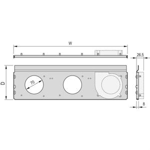 nVent SCHROFF 24572411 Ventilatormodule 1 stuk(s)