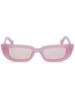 Ambush Eyewear lunettes de soleil Nova à monture rectangulaire - Rose