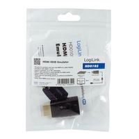 LogiLink HD0105 kabeladapter/verloopstukje HDMI Zwart - thumbnail