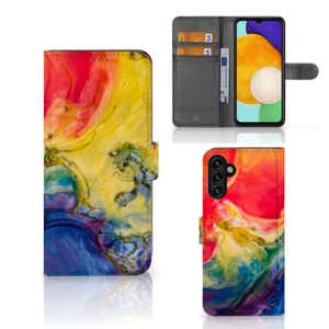 Hoesje Samsung Galaxy A04s | Samsung Galaxy A13 5G Watercolor Dark