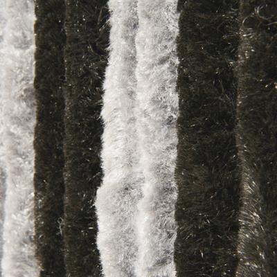 Wicotex Vliegengordijn-kattenstaart- 90x220 Cm Zwart/grijs Duo In Doos