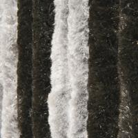 Wicotex Vliegengordijn-kattenstaart- 90x220 Cm Zwart/grijs Duo In Doos