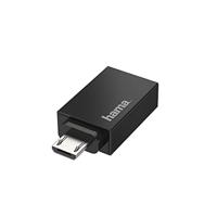 Hama 200307 USB-OTG-Adapter Micro-USB-Stecker - USB-Buchse, USB 2.0, 480 Mbit/s