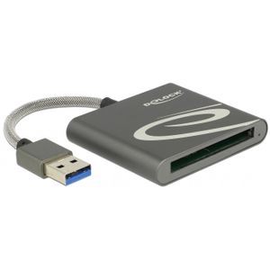 DeLOCK USB 3.0 kaartlezer voor CFast 2.0-geheugenkaarten kaartlezer